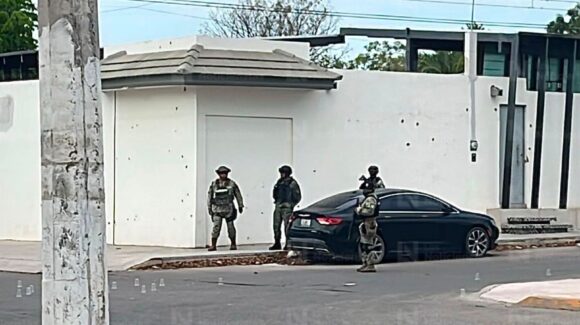 Había más de 50 casquillos de arma larga: Tirotean un domicilio habilitado como presunto salón de fiestas en la Guadalupe Victoria de Culiacán