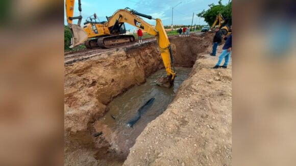 Avenida Federalismo, en Culiacán, seguirá cerrada este miércoles; JAPAC sigue reparando afectaciones tras lluvias
