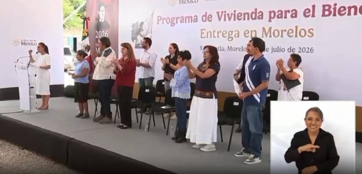 Vivienda para el Bienestar Sheinbaum entrega casas, escrituras y créditos liquidados en Morelos