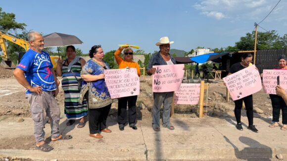 “Nunca nos pidieron nuestra autorización”; vecinos de Hacienda Alameda, en Culiacán, se manifiestan contra construcción de Centro de Bienestar Animal