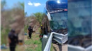 Accidente en la autopista Mazatlán-Durango