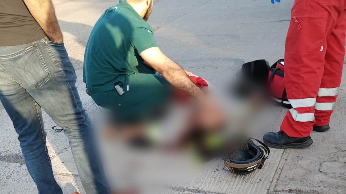 accidente de motociclista en los mochis sin