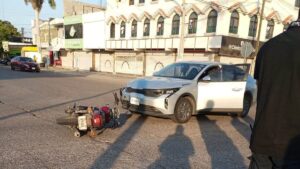 accidente de motociclista en los mochis sinaloa