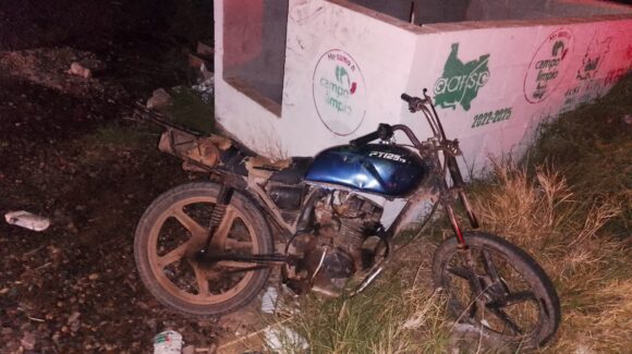 Dos accidentes de motocicleta dejan tres lesionados durante la noche del sábado en Guasave