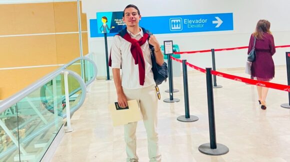 ¡A Colombia! Alan Alberto, estudiante de criminalística en la UAS, realizará intercambio académico