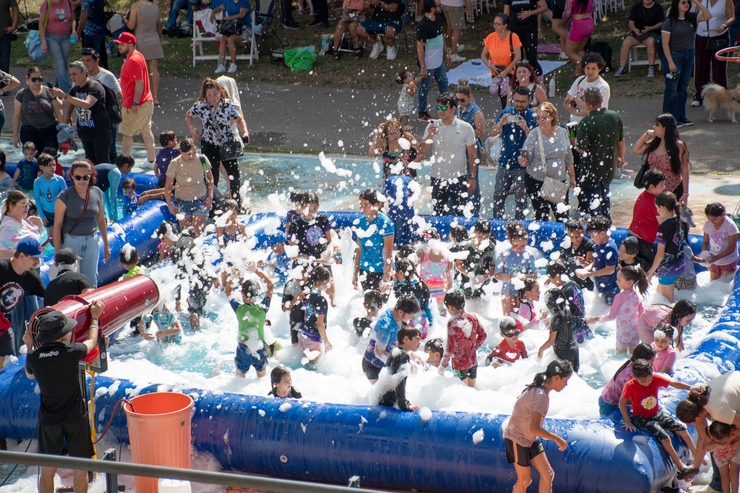 Aqua Fest y Bazar Bienestar Integral en Parque Las Riberas, Culiacán