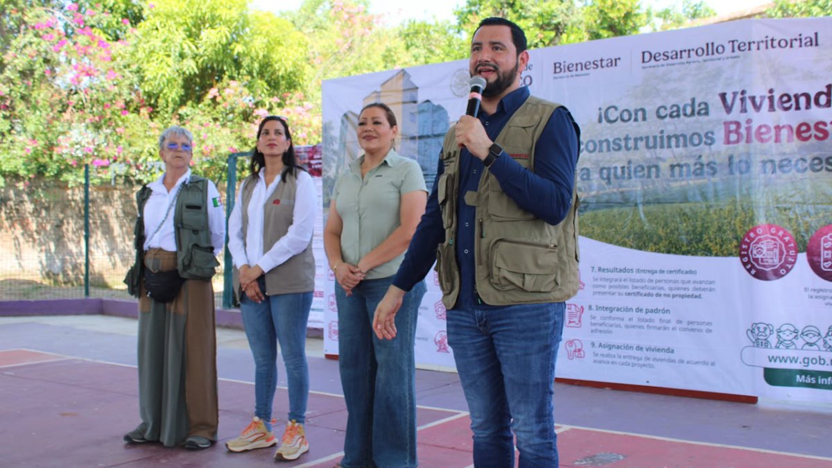 arranca registro al programa vivienda para el bienestar navolato y rosario