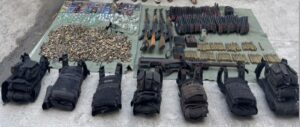 Arsenal asegurado en Mazatlán