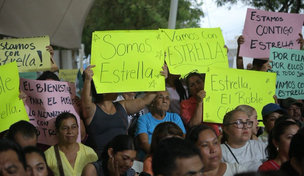 Asamblea informativa de Estrella Palacios