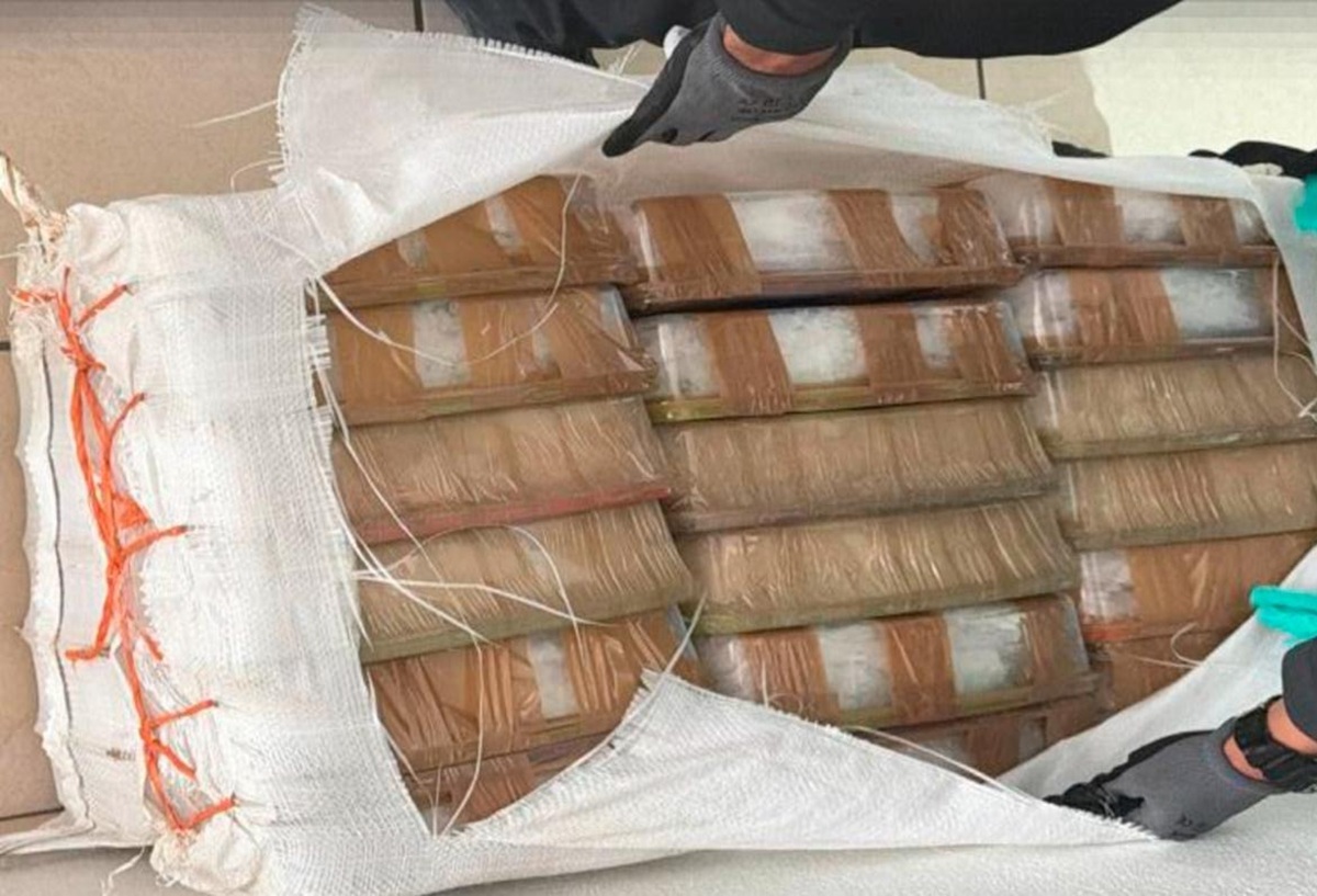 Aseguramiento de metanfetamina en Sonora