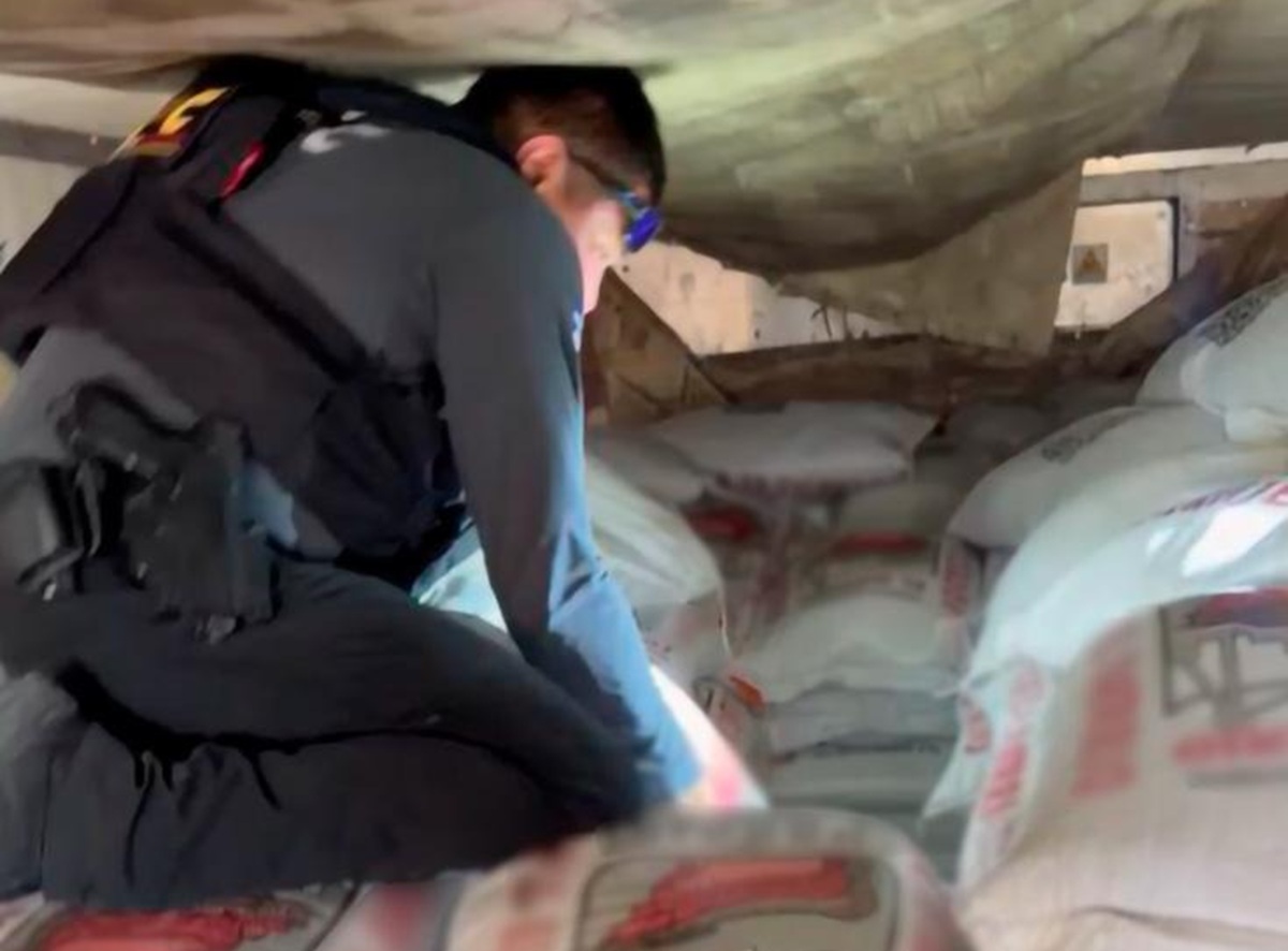 Aseguramiento de metanfetamina en Sonora