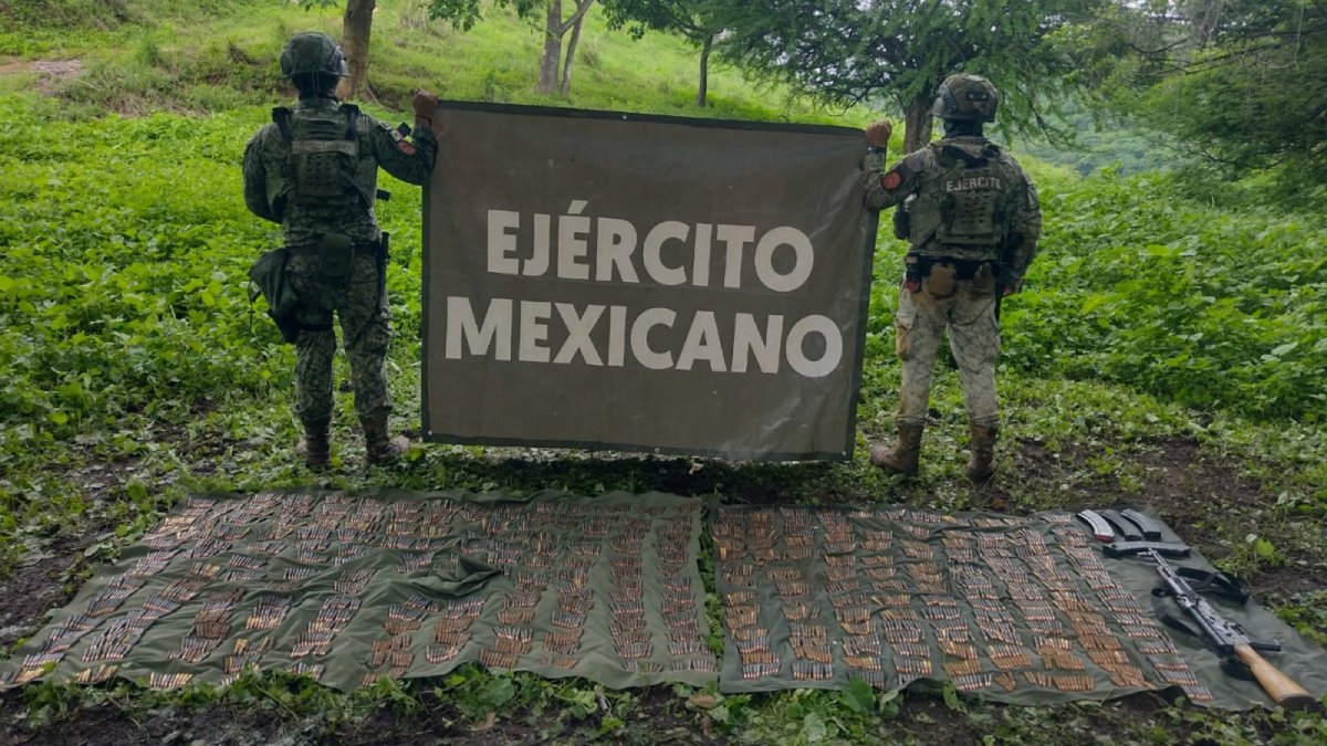 aseguran dos armas largas y casi 5 mil balas en concordia