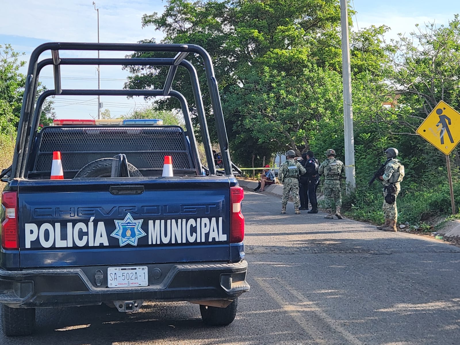 Patrulla de la policía municipal