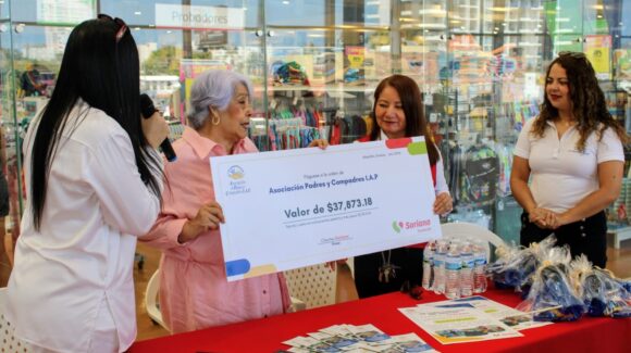 ‘El apoyo sí llega’; Asociación Padres y Compadres I.A.P. de Mazatlán recibe donación del redondeo por parte de tiendas Soriana