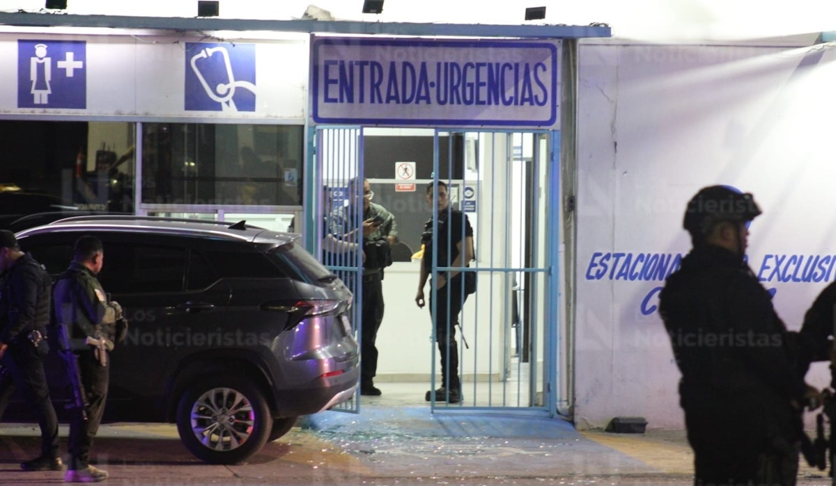 Ataque a balazos en clínica particular de Mazatlán deja una mujer sin vida y otra herida