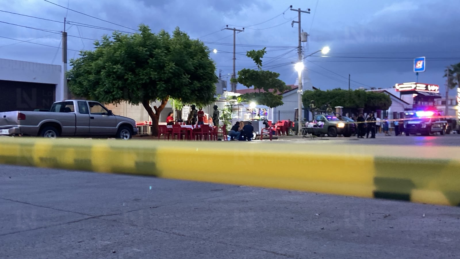 Ataque armado en taquería de Barrancos, Culiacán