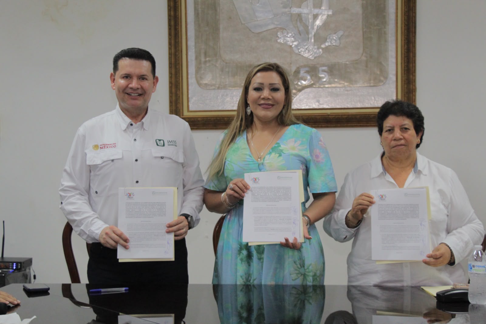 Ayuntamiento de Rosario e IMSS Bienestar firman convenio de colaboración
