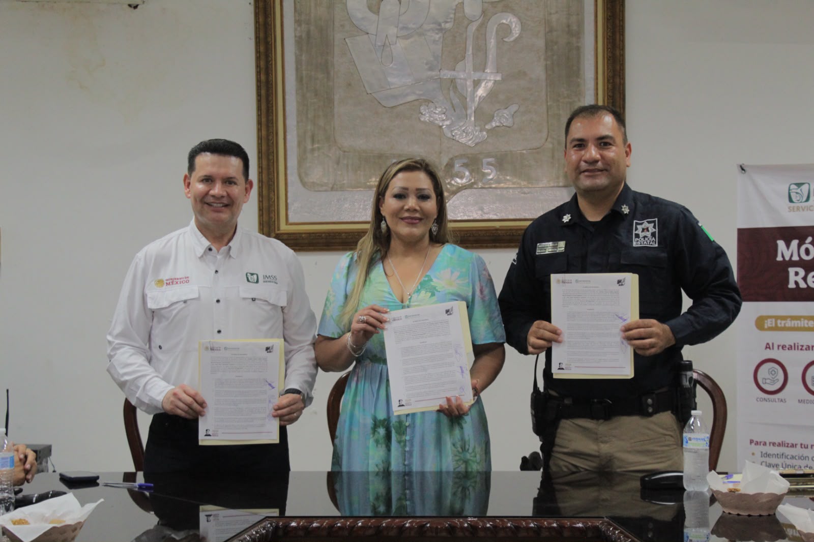 Ayuntamiento de Rosario e IMSS Bienestar firman convenio de colaboración