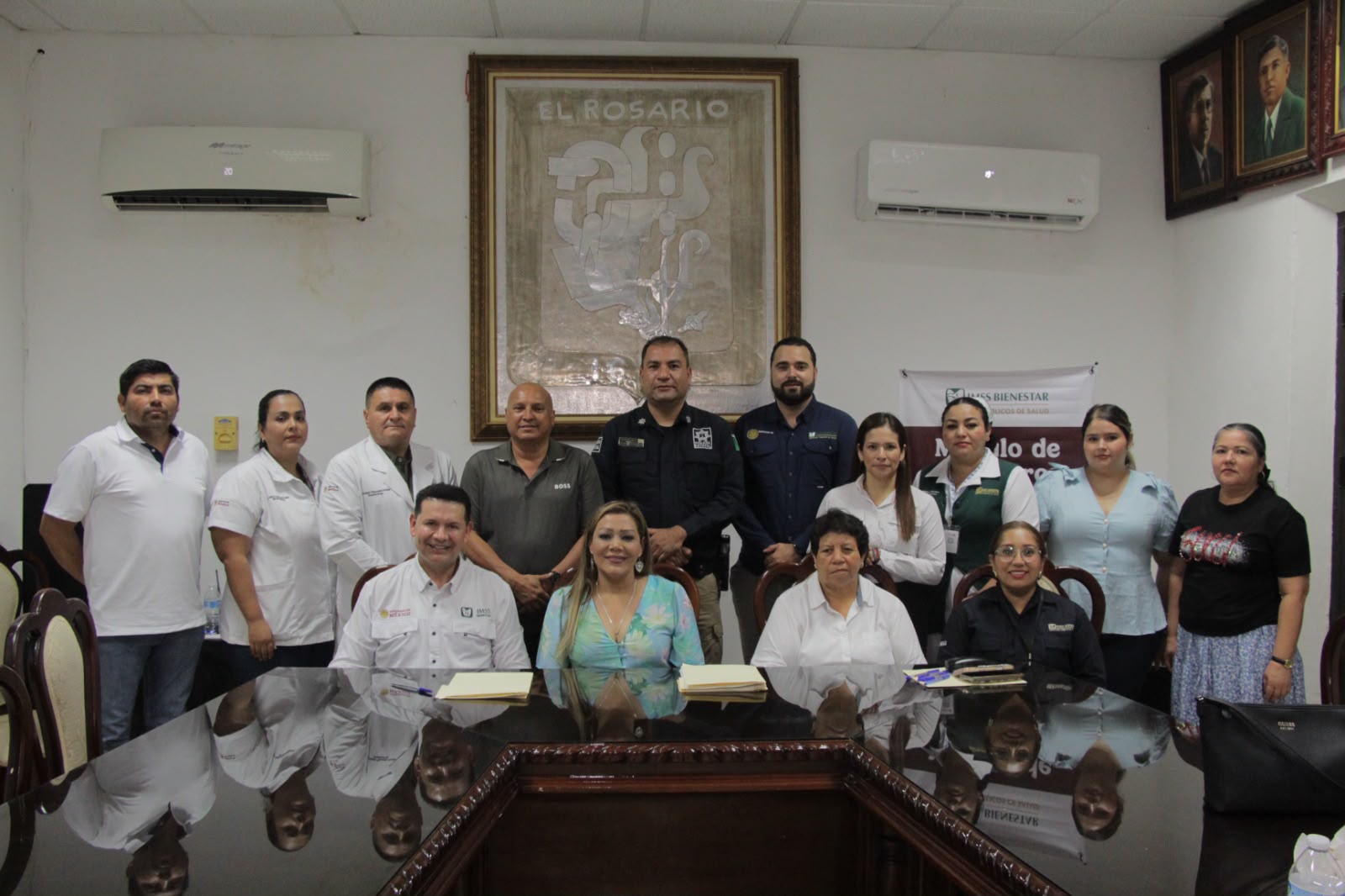 Ayuntamiento de Rosario e IMSS Bienestar firman convenio de colaboración