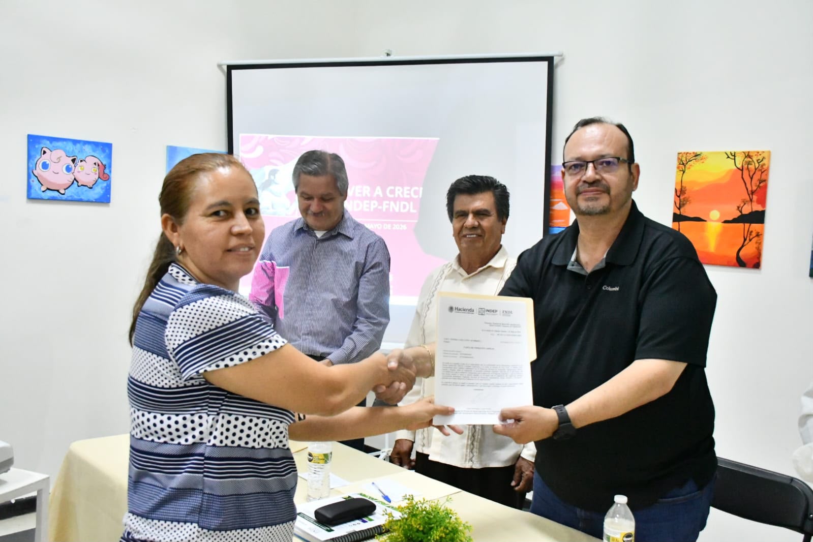 Benefician a productores de Mocorito con el programa "Volver a Crecer"