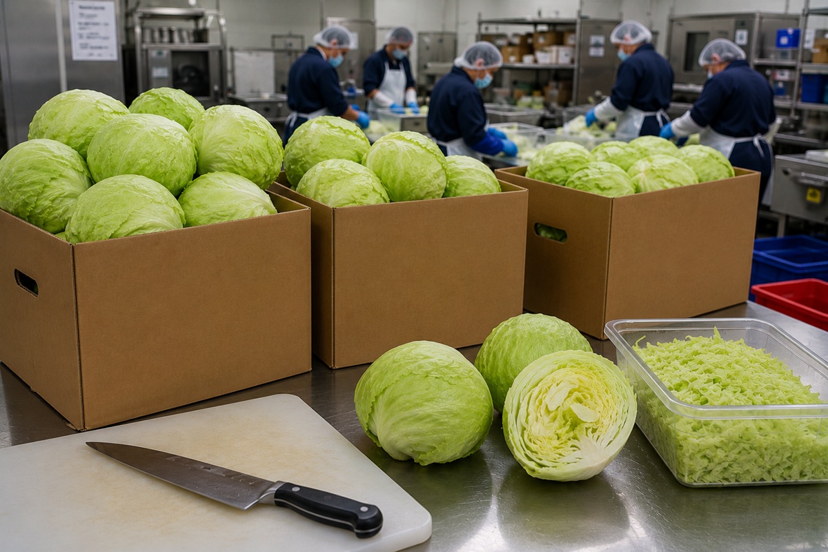 Cajas de lechuga