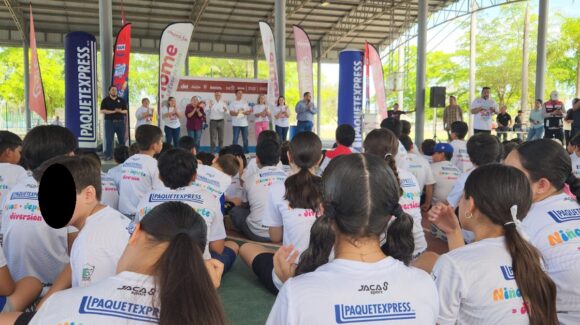 Se suman mil niños en Ahome, Sinaloa, para participar en el Campamento Deportivo Verano IMDA 2026