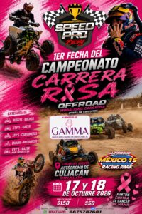 Anuncian la Carrera Rosa Off Road 2026 en Culiacán