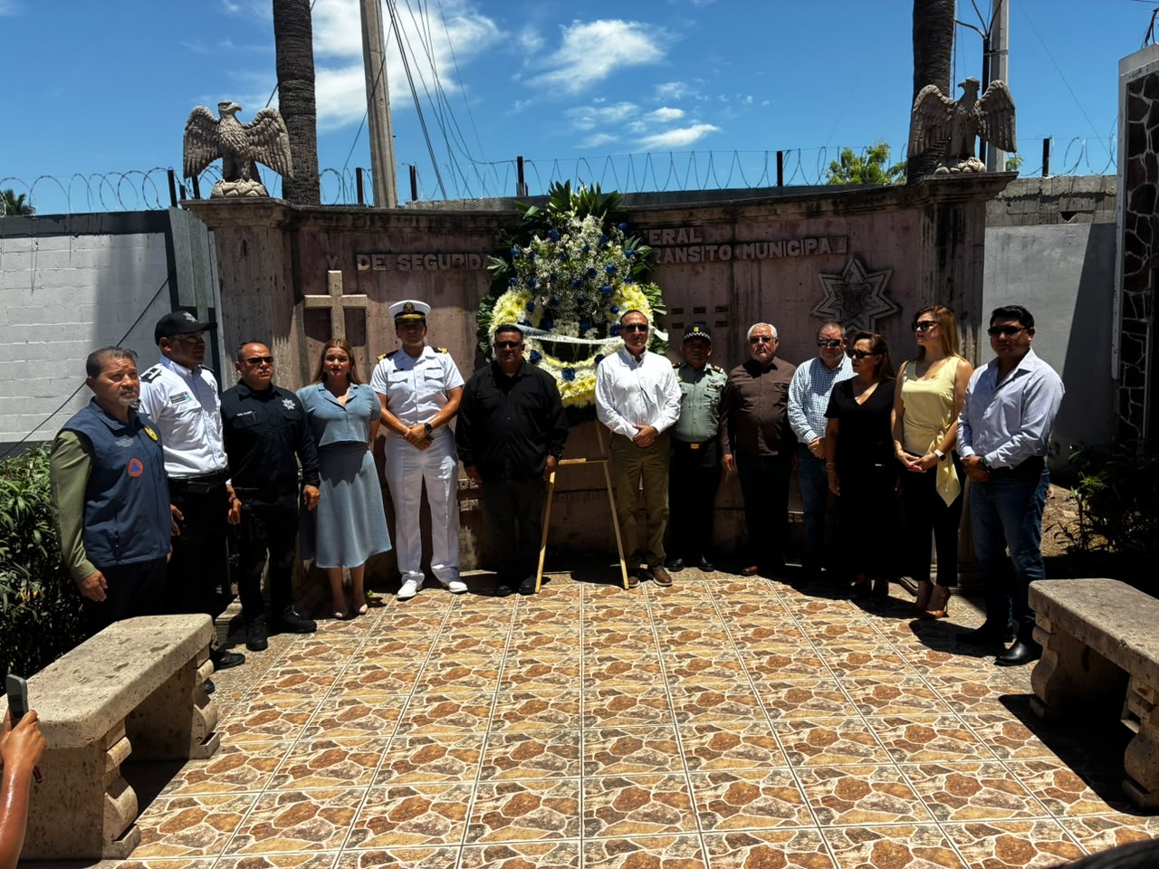 Celebran el Día del Policía en Ahome, Sinaloa
