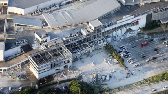Videos: Sismo de magnitud 7.1 sacude el sur de Japón y se registra explosión en centro comercial