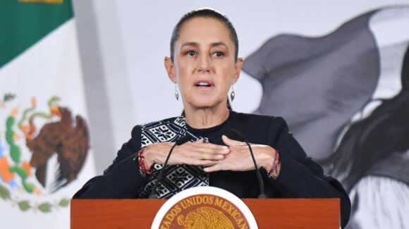 ¿Tiene contemplado Sheinbaum demandar a SpaceX de Elon Musk, por residuos espaciales en México?