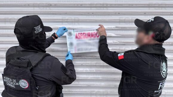 FGR confirma clausura de cinco tiendas en Culiacán; fue por vender mercancía ‘pirata’