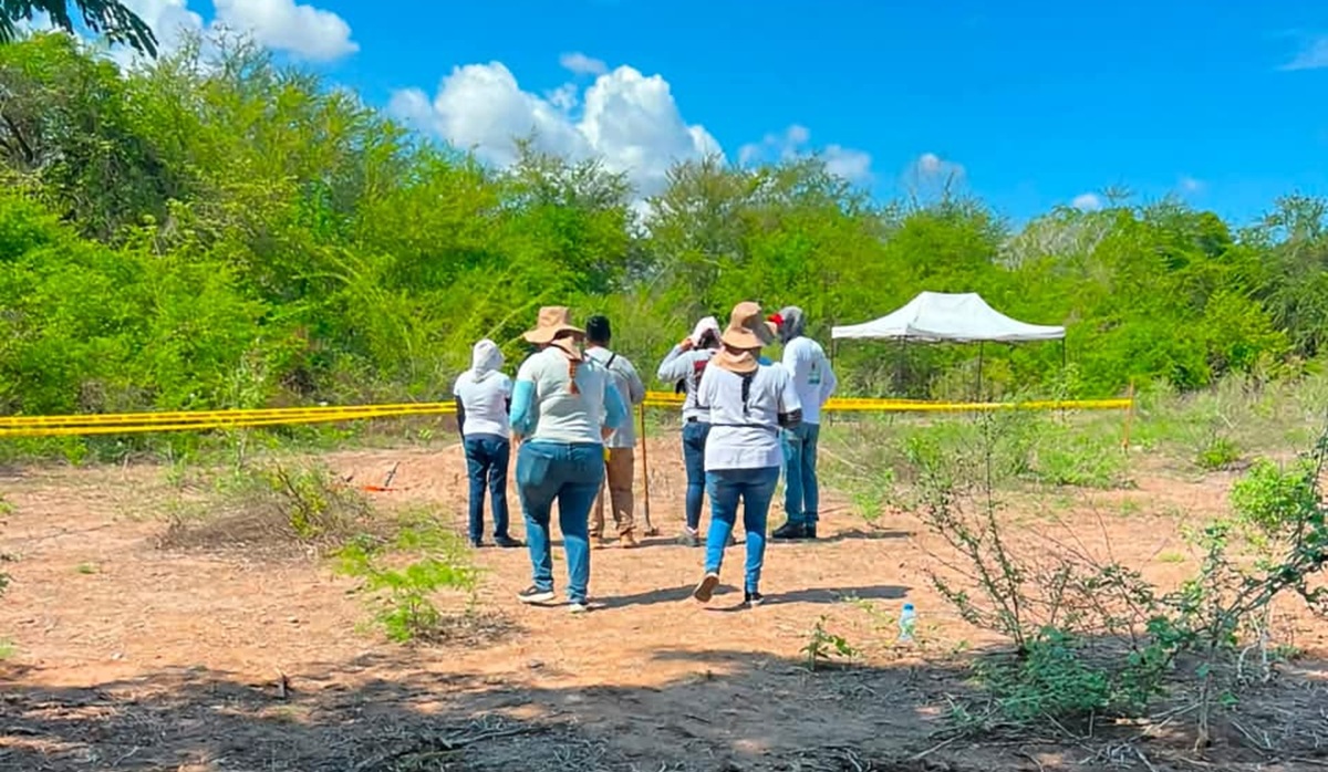 Colectivos de búsqueda Por las Voces sin Justicia y Buscando a Jonás localizan restos óseos en Elota