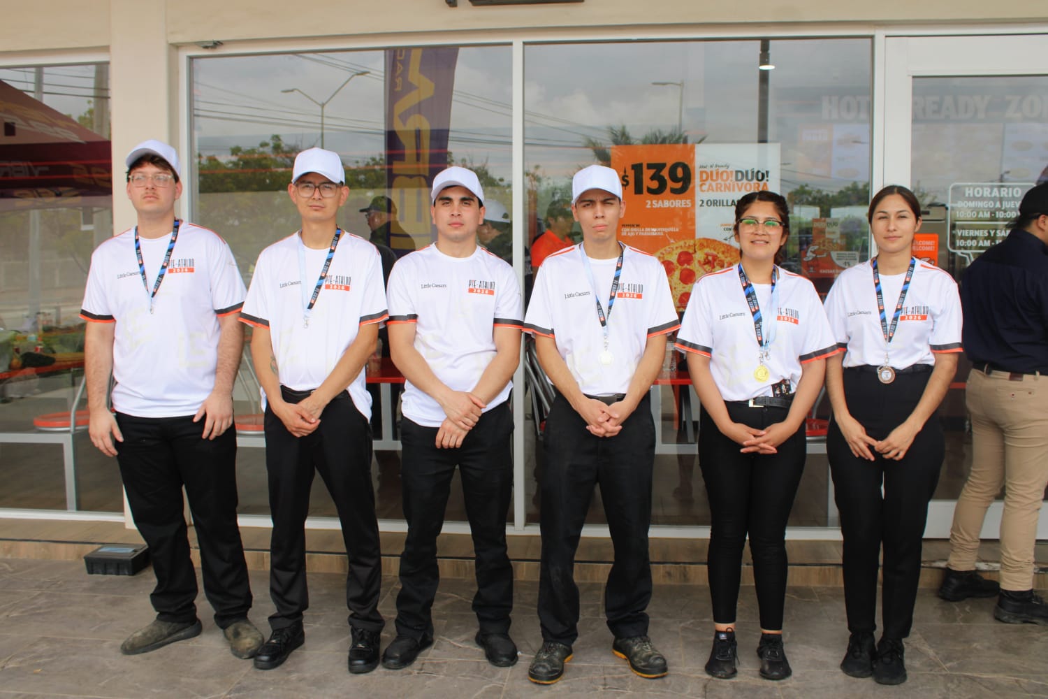 Competencia Pie Athlon de Little Caesars en Mazatlán
