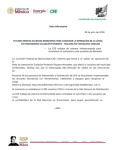 comunicado cfe