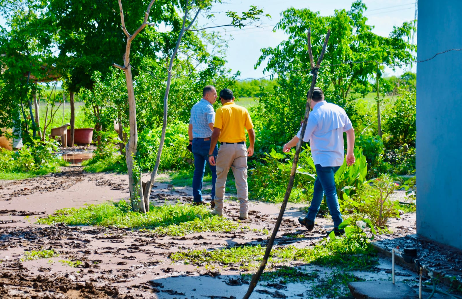 Comunidades afectadas por las lluvias en Salvador Alvarado