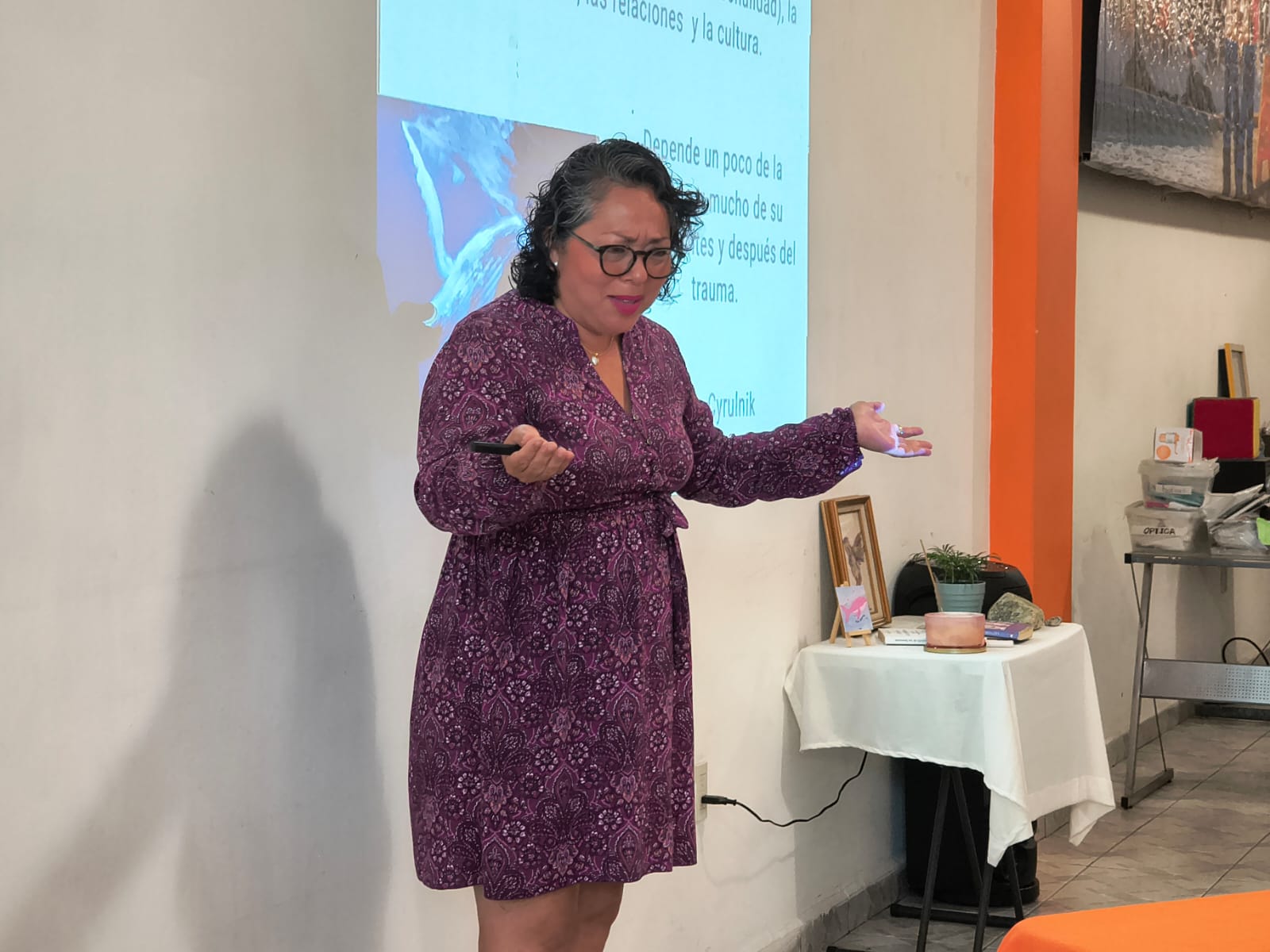 Conferencia "Raíces de Resiliencia" en Mazatlán