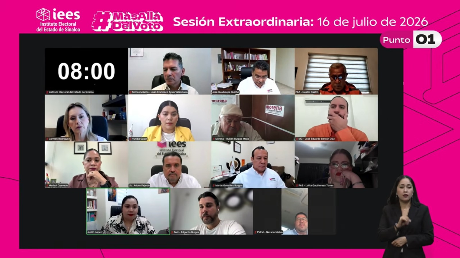 Aprueba el IEES consulta indígena para el Proceso Electoral Sinaloa