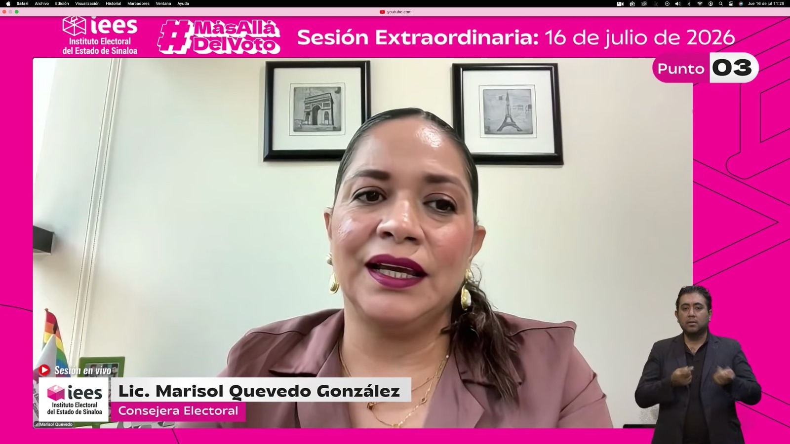 Aprueba el IEES consulta indígena para el Proceso Electoral Sinaloa