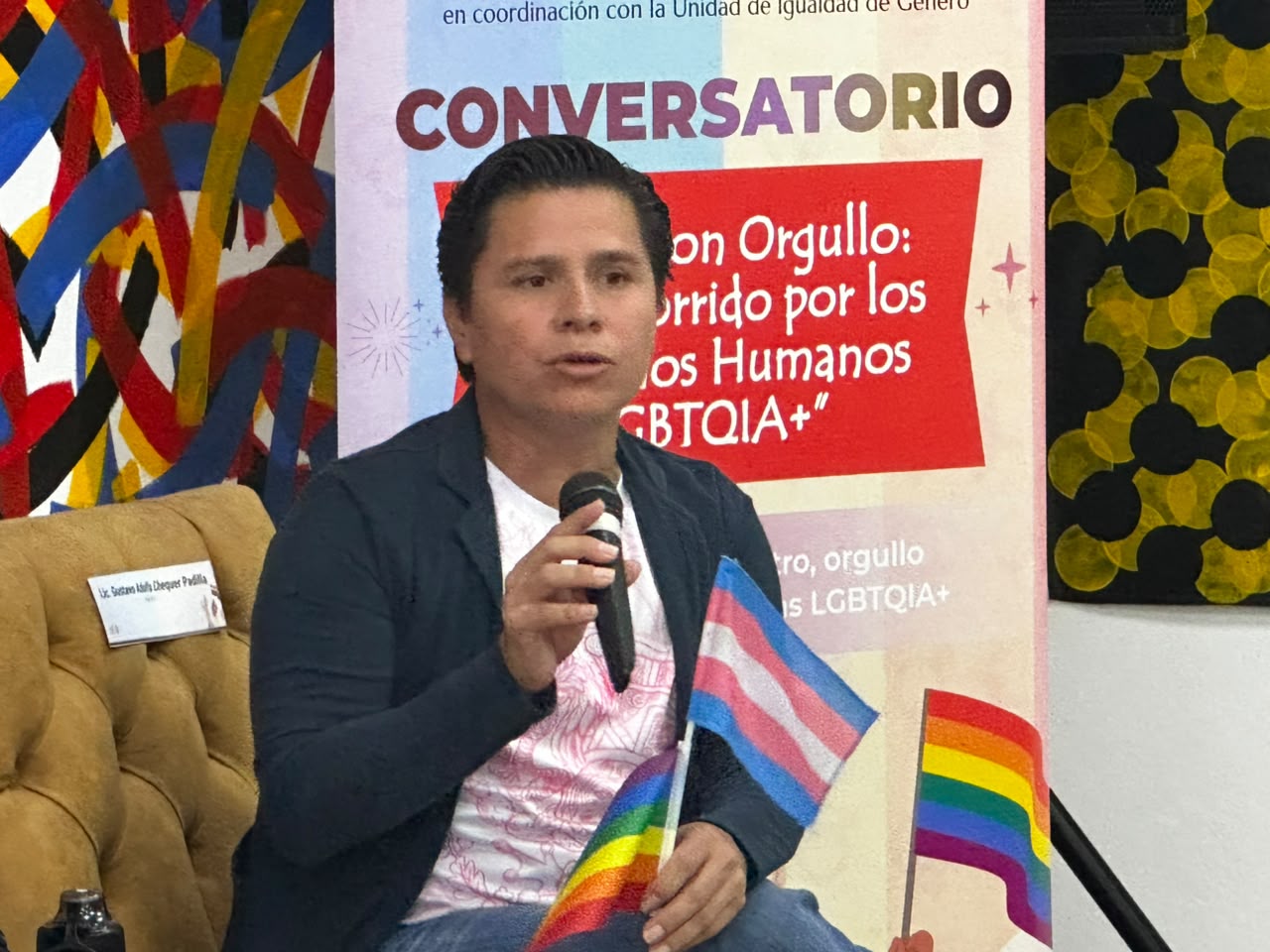 Conversatorio "Pasos con orgullo" del Congreso del Estado