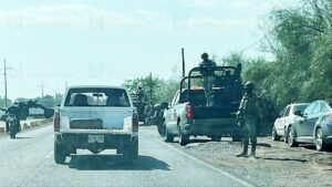 convoy de fuerzas federales arriba al cefereso 8 de guasave sin