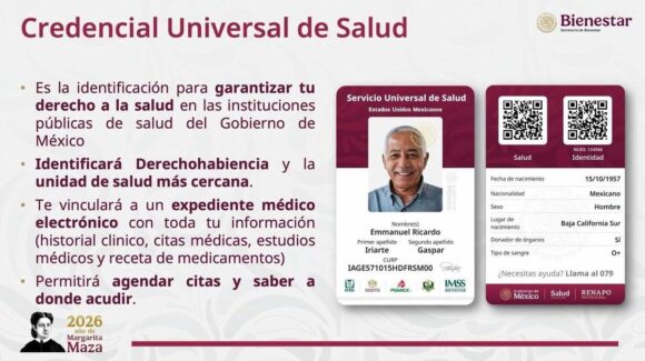 Un millón de adultos mayores ya tienen su credencial para el Sistema Universal de Salud: Sheinbaum