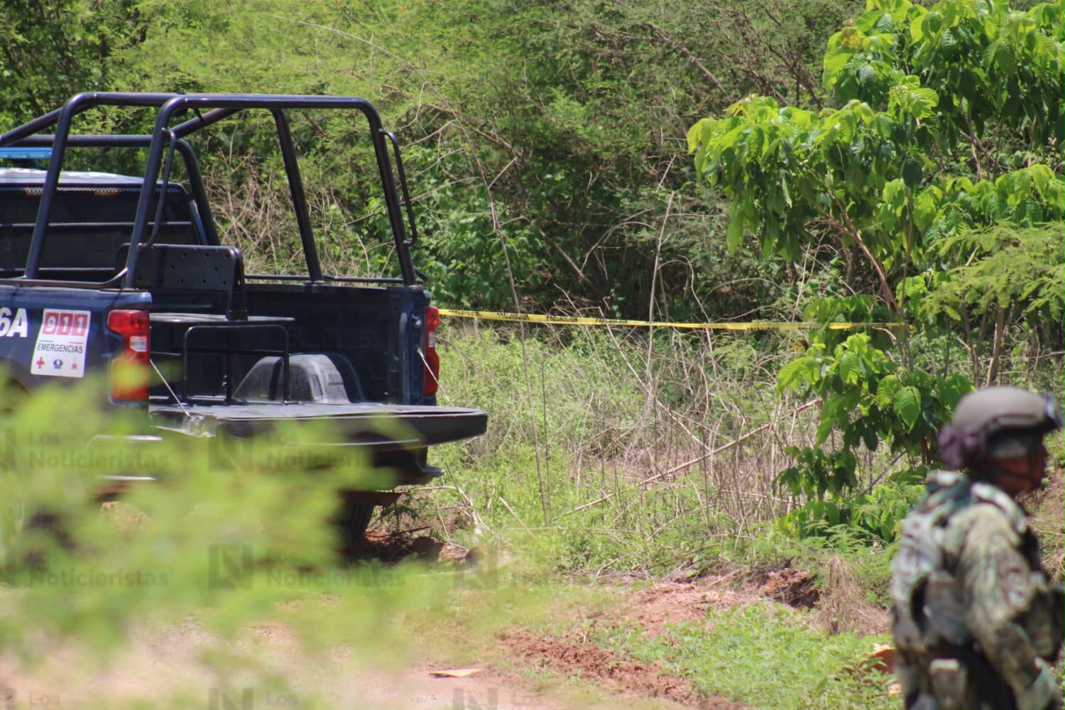 Localizan cuerpo sin vida en camino de terracería rumbo al norte de Mazatlán