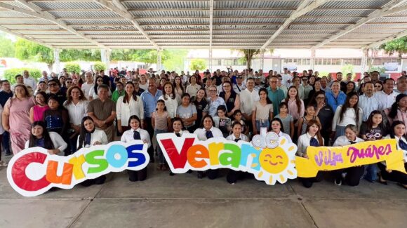 SEPyC inicia cursos de verano gratuitos en Villa Juárez, Navolato, para fortalecer la convivencia social