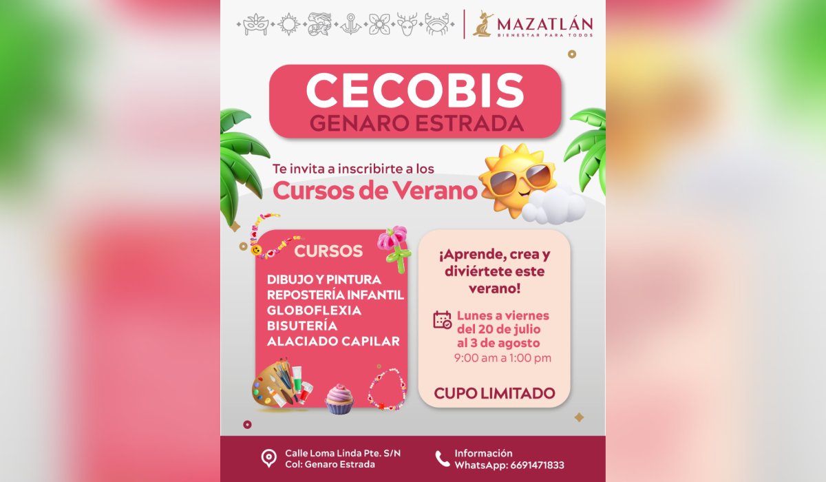 Cursos de verano en Mazatlán