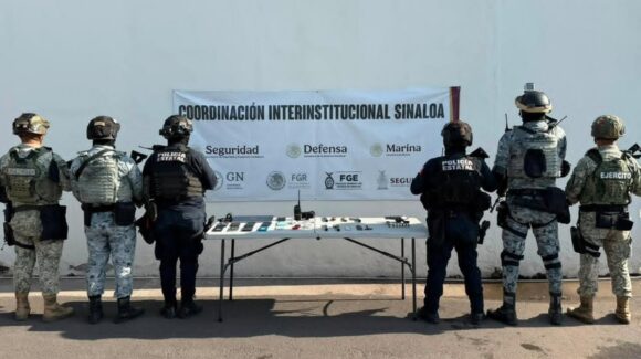 Tras la riña que dejó un reo fallecido, realizan esculque en el penal de Aguaruto, en Culiacán, Sinaloa; hallan arma abastecida