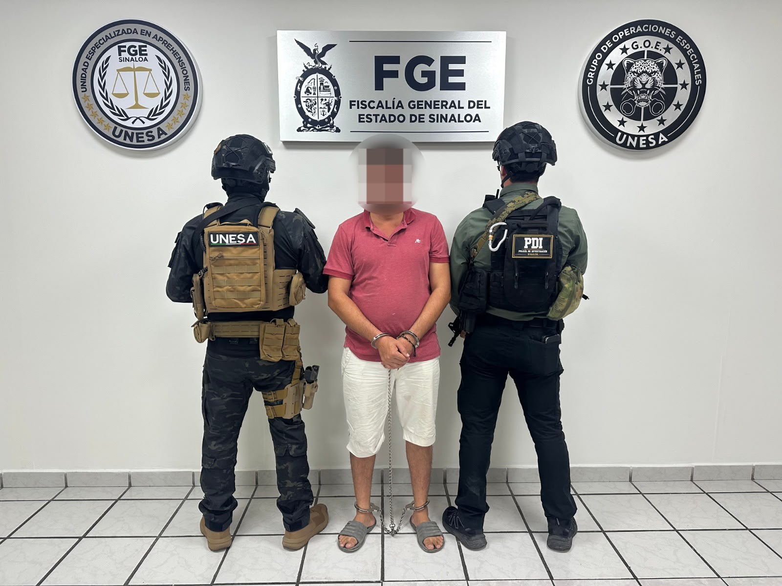Detenido en Culiacán