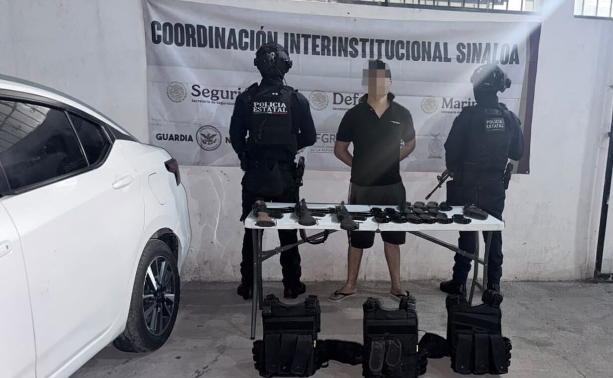 Detenido en Mazatlán