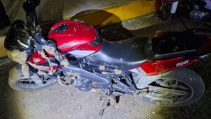 detenido en operativo de la municipal en mazatlan moto