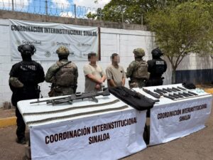 Caen dos armados en Culiacán, presuntos implicados en ataque a los diputados Sergio Torres y Ely Montoya