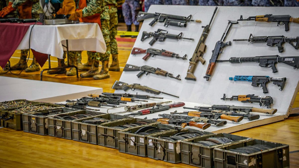 dia internacional de destruccion de armas de fuego y desarme voluntario 2026 cajas